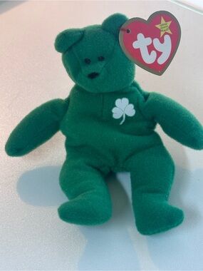 Ty Teenie Beanie Babies Erin the Bear Rare 1993
